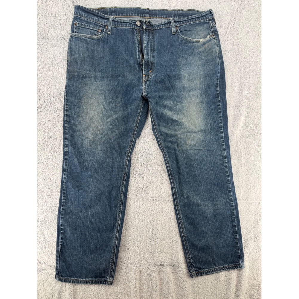 Levis 541 Athletic Taper Jeans Mens 42x30 Blue Denim Medium Wash 18181-0025